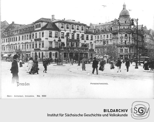 Dresden - Pirnaischer Platz.