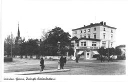 Bild: Postkarte: Dresden - Gruna.