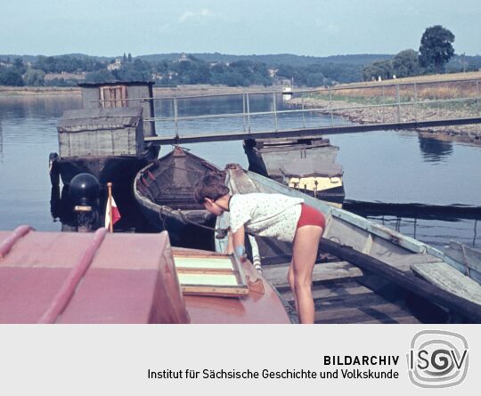Urlaub Zeichen/Schmilka 1964