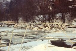 Bild: Januar, Hafen im Winter 1979 (Dresden)