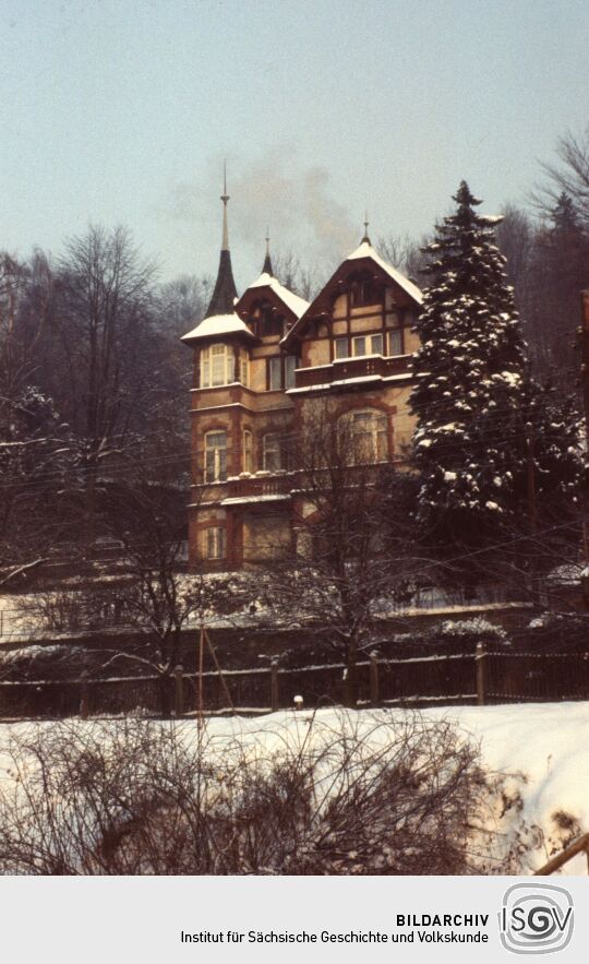 Januar, Hafen im Winter 1979 (Dresden)