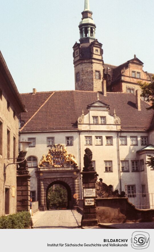 Urlaub Elster, Torgau 1980 (Schloss Hartenfels, Torgau)