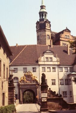 Bild: Urlaub Elster, Torgau 1980 (Schloss Hartenfels, Torgau)