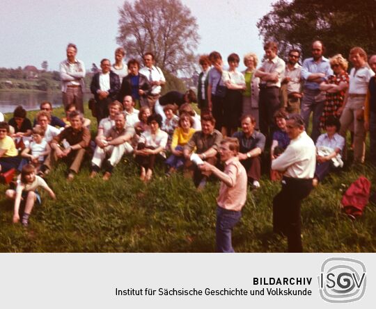 Anlegen Inselarm Pillnitz 1981