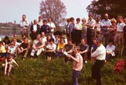 Bild: Anlegen Inselarm Pillnitz 1981