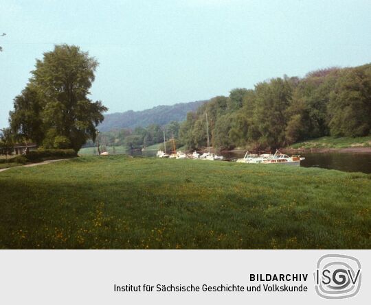 Anlegen Inselarm Pillnitz 1981