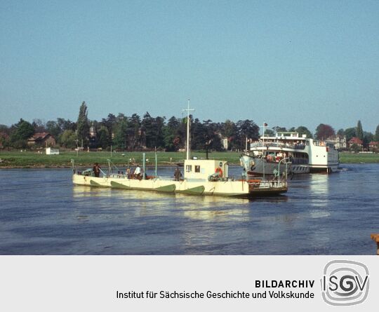 Anlegen Inselarm Pillnitz 1981