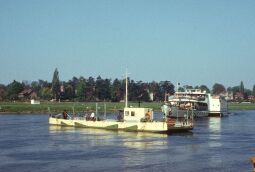 Bild: Anlegen Inselarm Pillnitz 1981