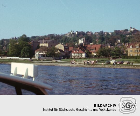 Anlegen Inselarm Pillnitz 1981