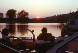 Bild: Anlegen Inselarm Pillnitz 1981