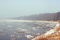 Bild: Winter 1981-82, Hafen (Dresden)