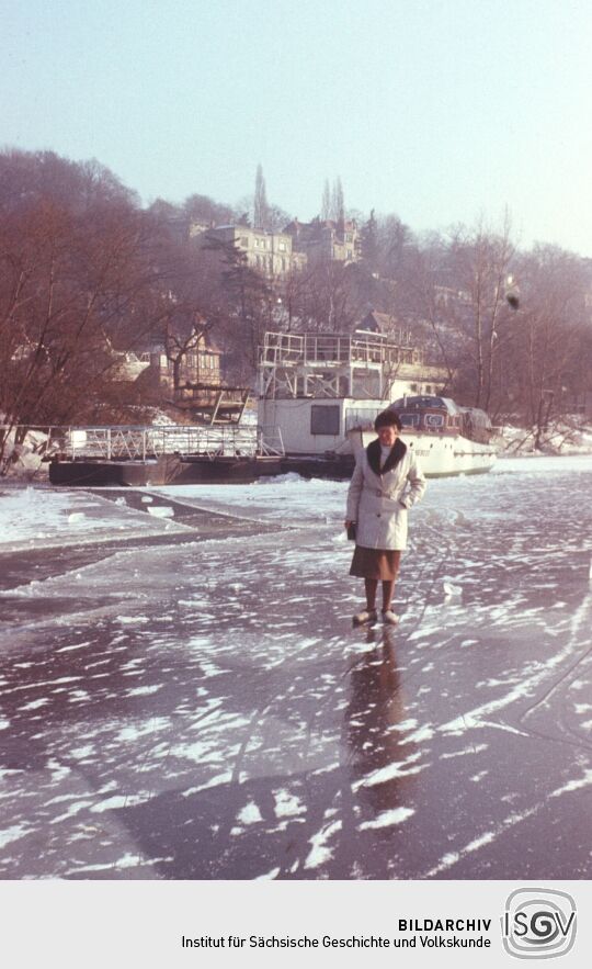 Winter 1981-82, Hafen (Dresden)