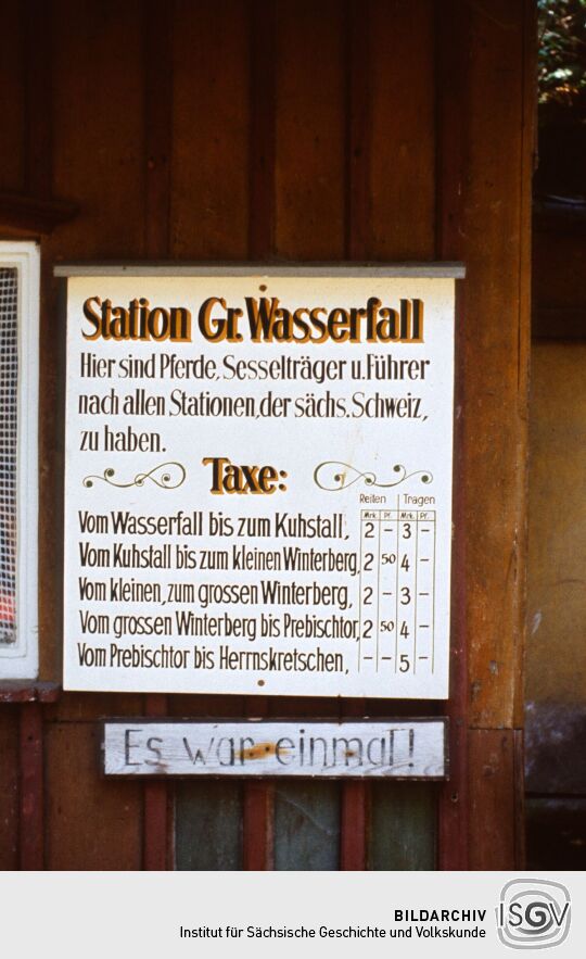 Urlaub Postelwitz 1982