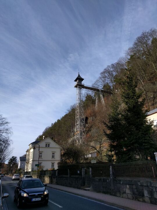 Historischer Aufzug, Bad Schandau