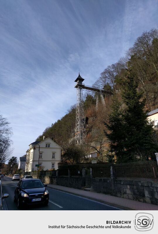 Historischer Aufzug, Bad Schandau
