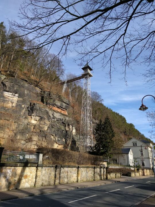Historischer Aufzug, Bad Schandau