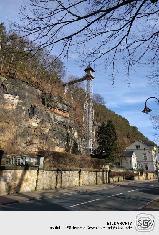 Historischer Aufzug, Bad Schandau
