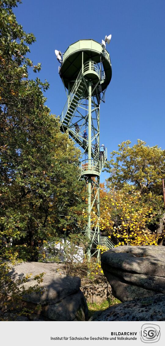 Aussichtsturm auf dem Hochstein bei Königshain, Reichenbach/O.L.-Königshain