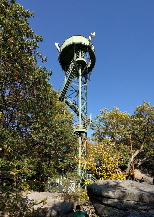 Aussichtsturm auf dem Hochstein bei Königshain, Reichenbach/O.L.-Königshain