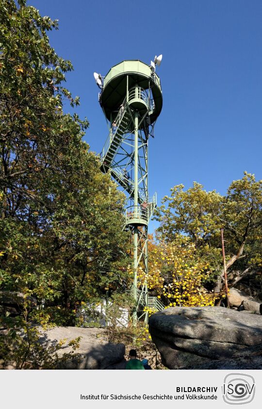 Aussichtsturm auf dem Hochstein bei Königshain, Reichenbach/O.L.-Königshain