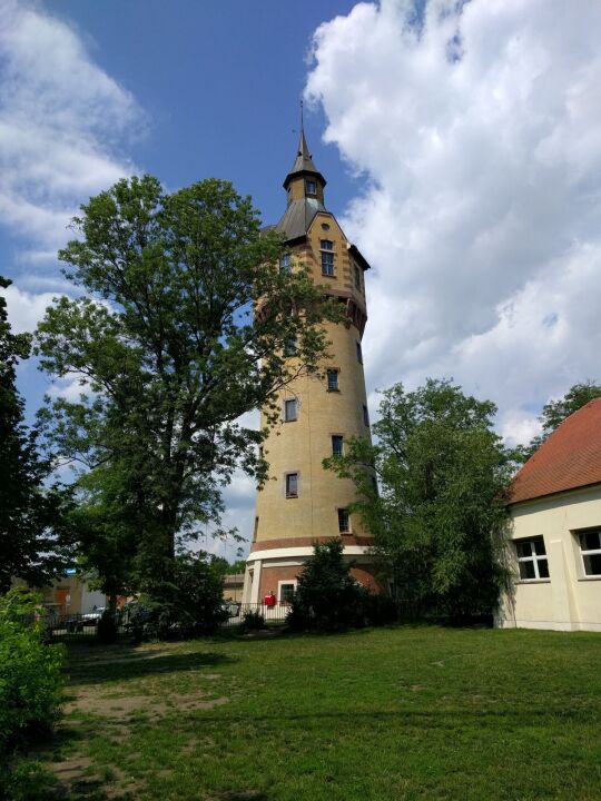 Der ehemalige Wasserturm in  Leipzig-Liebertwolkwitz