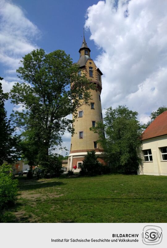 Der ehemalige Wasserturm in  Leipzig-Liebertwolkwitz