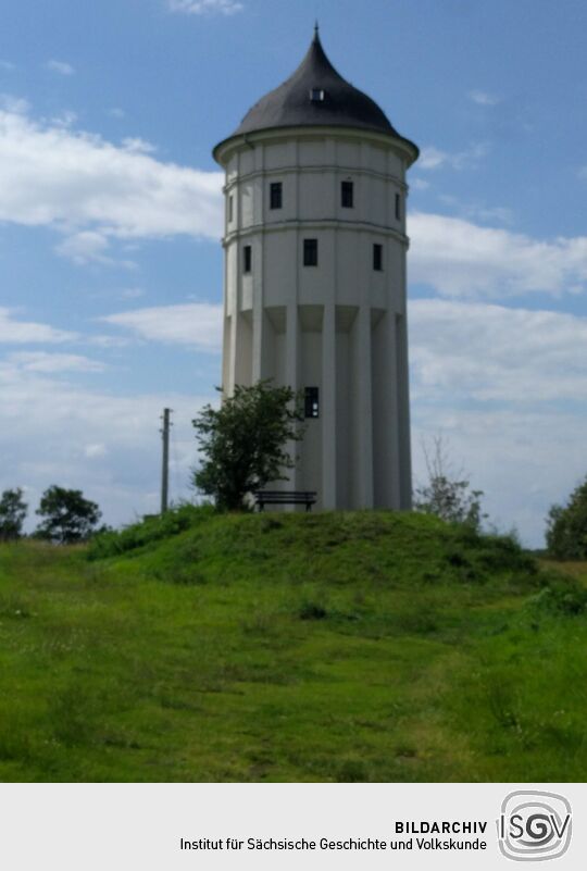 Der ehemalige Wasserturm auf dem Wachberg in Leipzig-Rückmarsdorf