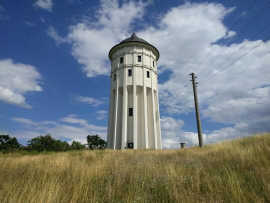 Der ehemalige Wasserturm auf dem Wachberg in Leipzig-Rückmarsdorf