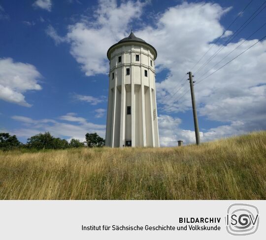 Der ehemalige Wasserturm auf dem Wachberg in Leipzig-Rückmarsdorf