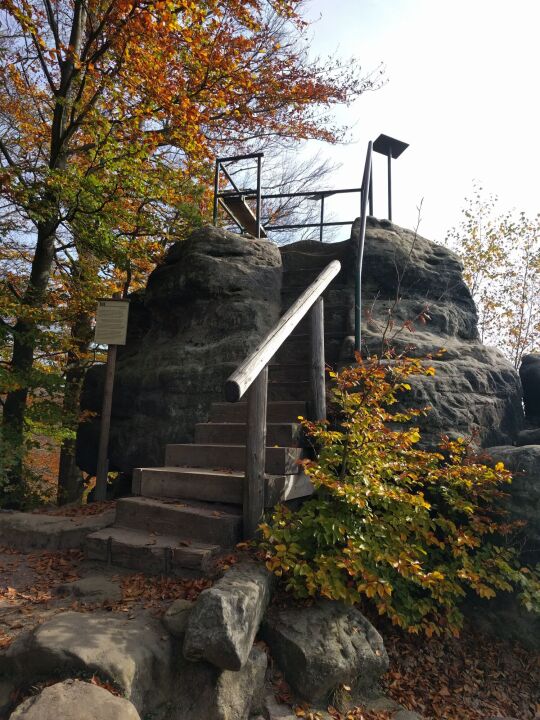 Der Königsplatz im Nationalpark Sächsische Schweiz