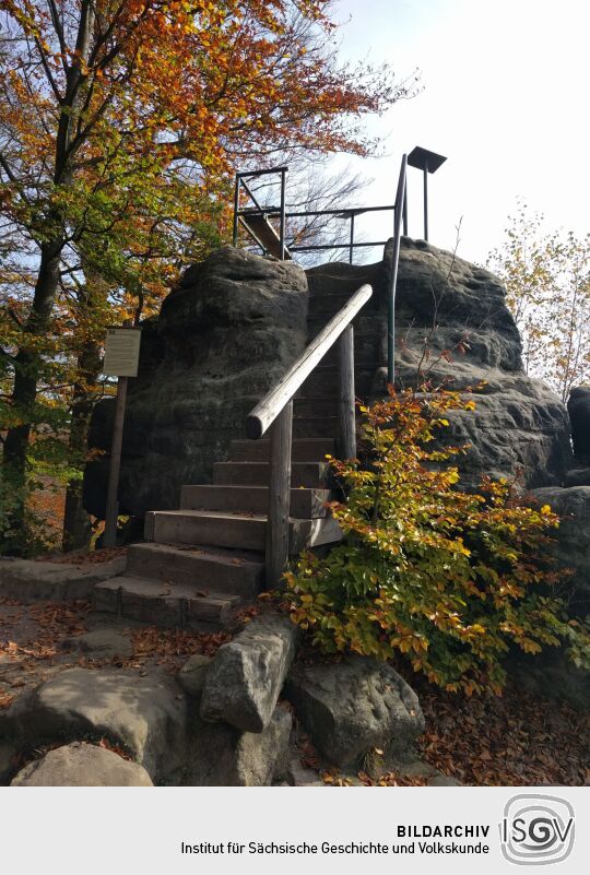 Der Königsplatz im Nationalpark Sächsische Schweiz