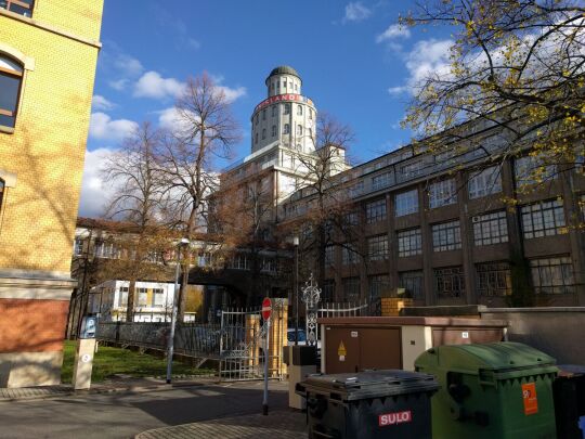 Der Ernemann-Turm in Dresden-Striesen