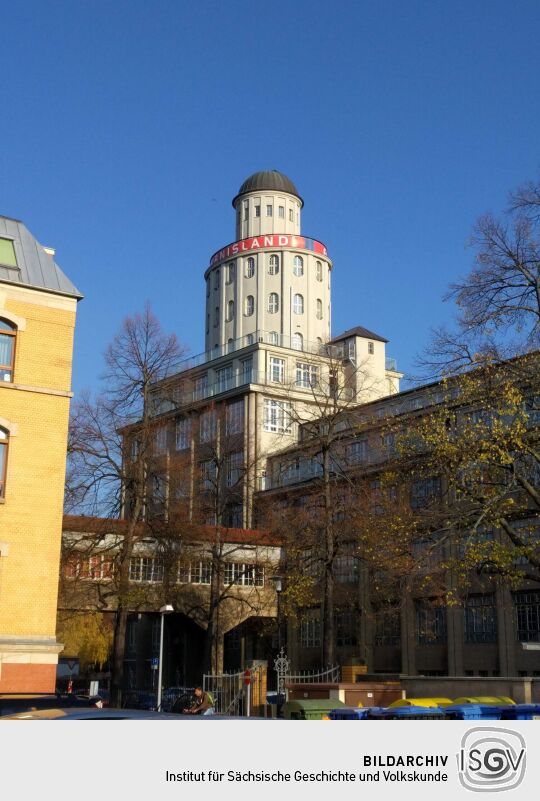 Der Ernemann-Turm in Dresden-Striesen