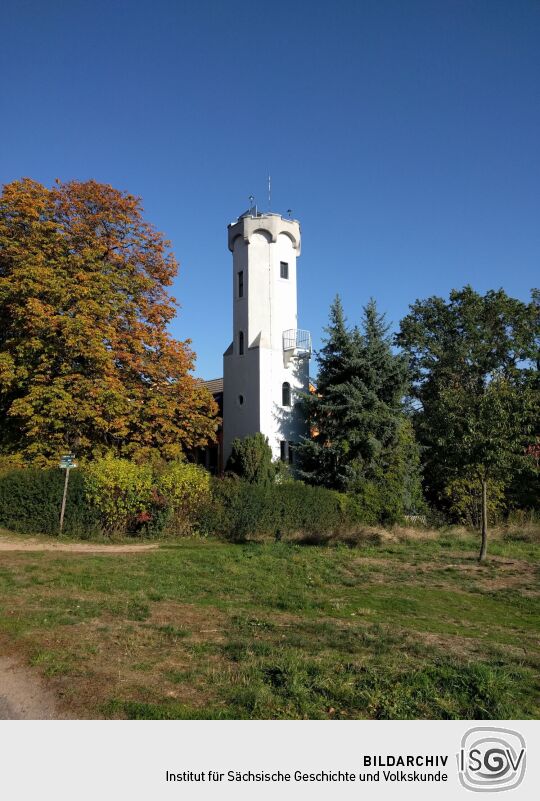 Aussichtsturm an der Gaststätte Deutsche Bosel in Meißen-Oberspaar