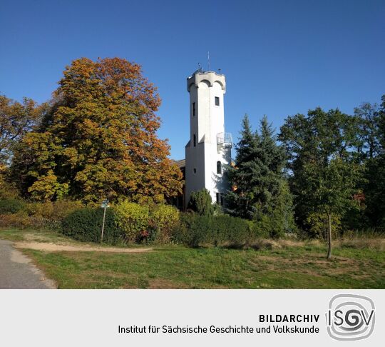 Aussichtsturm an der Gaststätte Deutsche Bosel in Meißen-Oberspaar