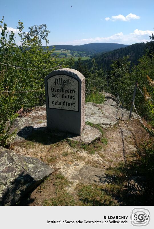 Aussichtsplateau Albernauer Kanzel in Albernau