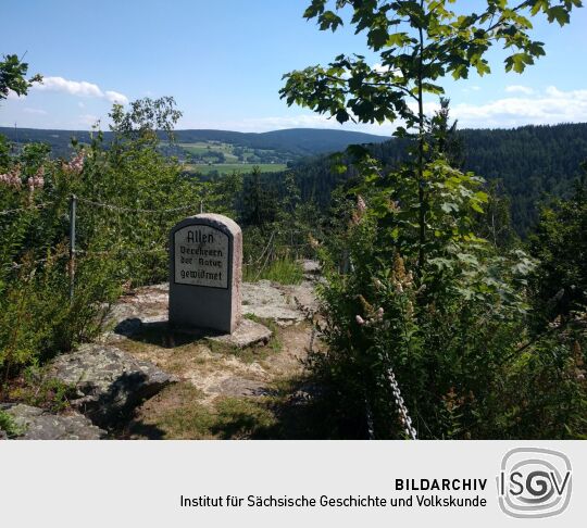 Aussichtsplateau Albernauer Kanzel in Albernau