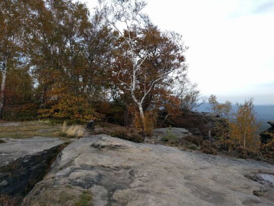 Aussicht vom Großen Zschirnstein bei Reinhardtsdorf-Schöna