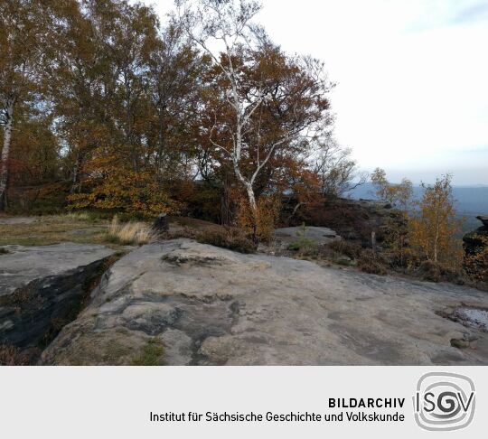 Aussicht vom Großen Zschirnstein bei Reinhardtsdorf-Schöna