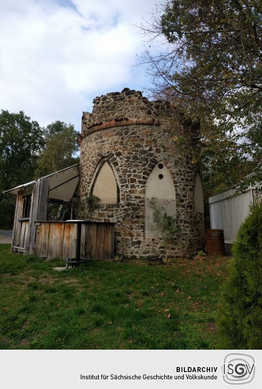 Das Gellerthäuschen auf dem Gellertberg bei Niederau.