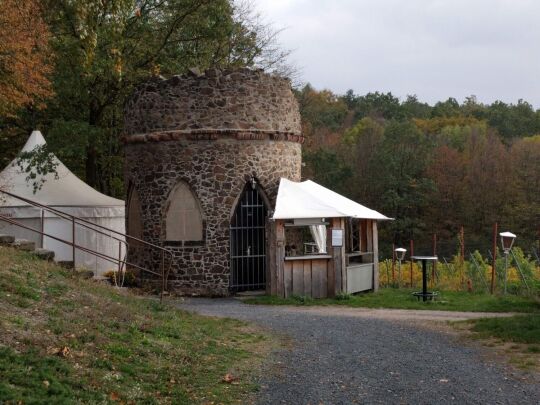 Das Gellerthäuschen auf dem Gellertberg bei Niederau.