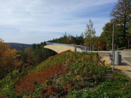 Der Sendig-Blick an der Kurpromenade, Bad Schandau-Ostrau