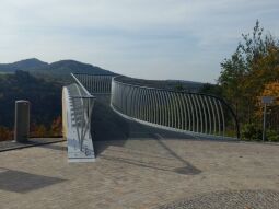 Der Sendig-Blick an der Kurpromenade, Bad Schandau-Ostrau