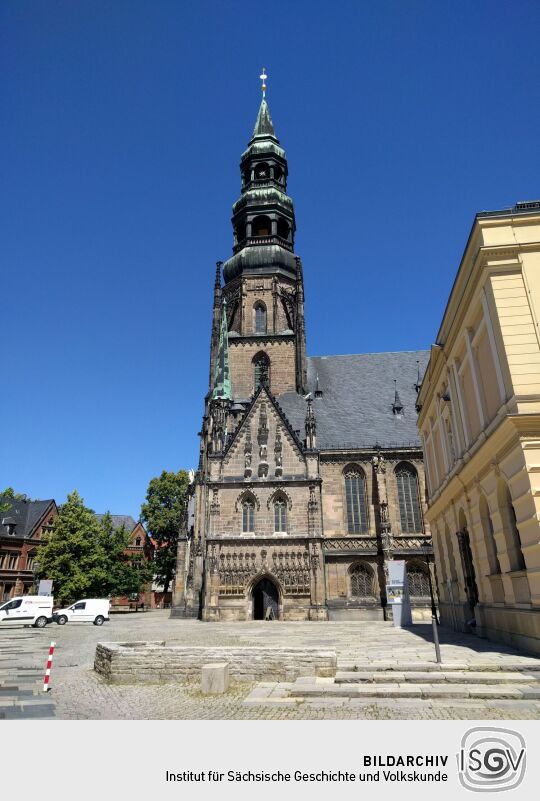 Die evangelisch-lutherische Kirche St. Marien in Zwickau wurde 1935 zum Dom erhoben,