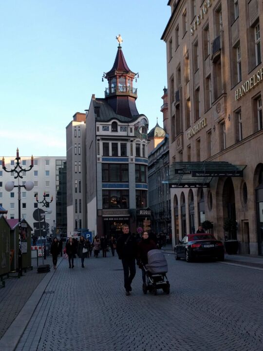 Das Kaffeehaus Riquet in Leipzig.