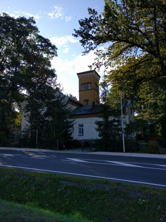 Die Turmvilla in Frankenberg.