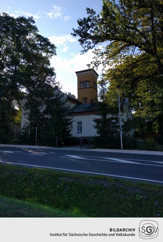 Die Turmvilla in Frankenberg.