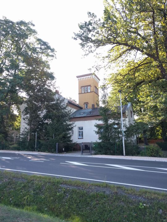 Die Turmvilla in Frankenberg.