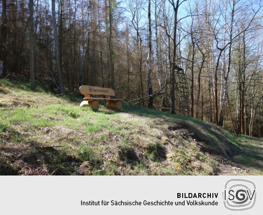 Anlagen auf dem Eisenberg bei Jocketa.