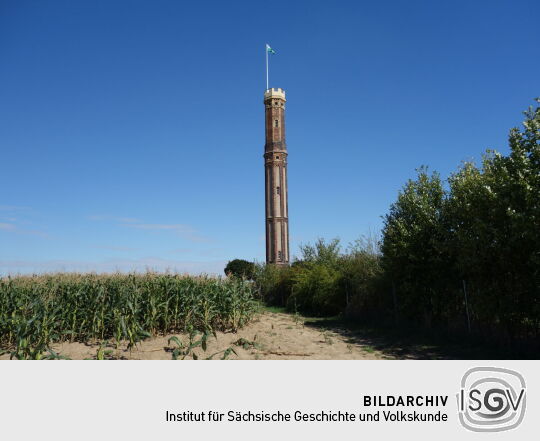 Der Aussichtsturm Böhrigen in Striegistal-Etzdorf.